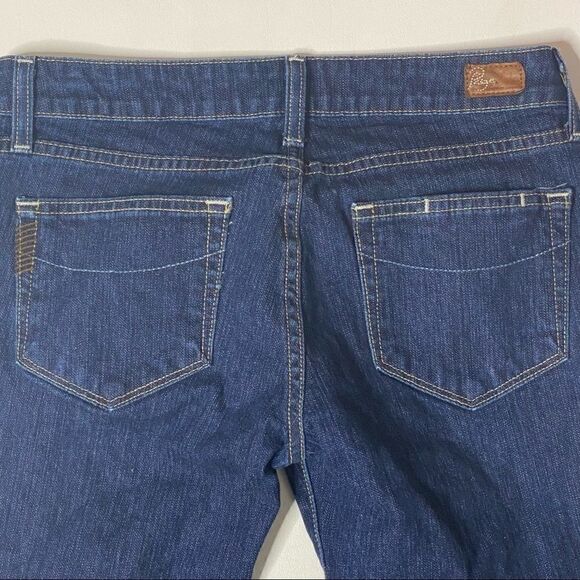 Paige | Blue Heights Straight Fit Jeans - Picture 5 of 7